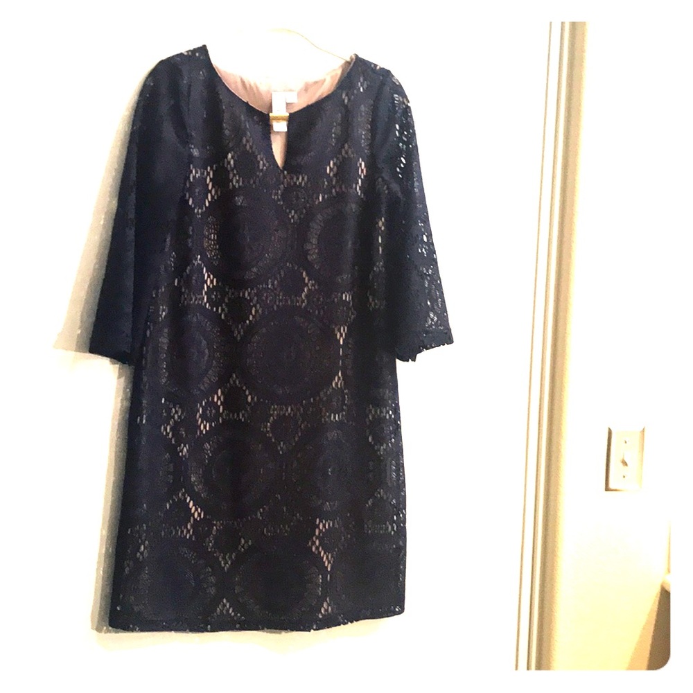 Lace Dress Sz Medium Emma & Michelle3/4 sleeves